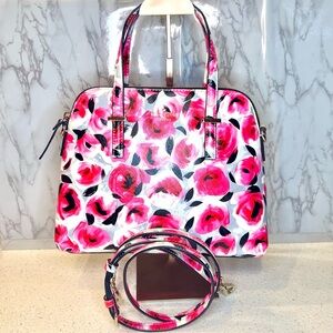 Kate Spade Floral Dome Bag EUC